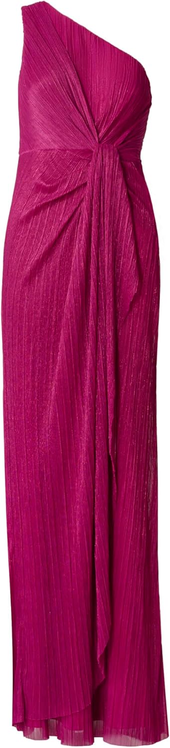 Adrianna Papell Women's Stardust Pleated Draped Gown - Image 5