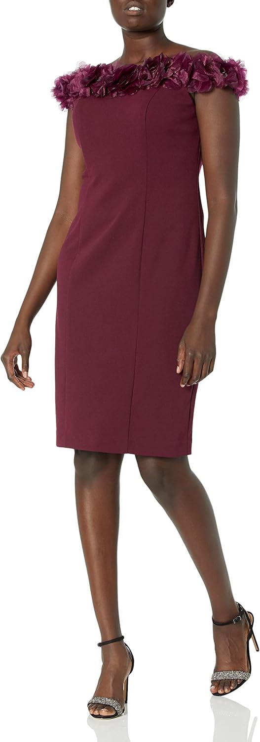 Alex Evenings Women's Long Off The Shoulder Dress - Image 8