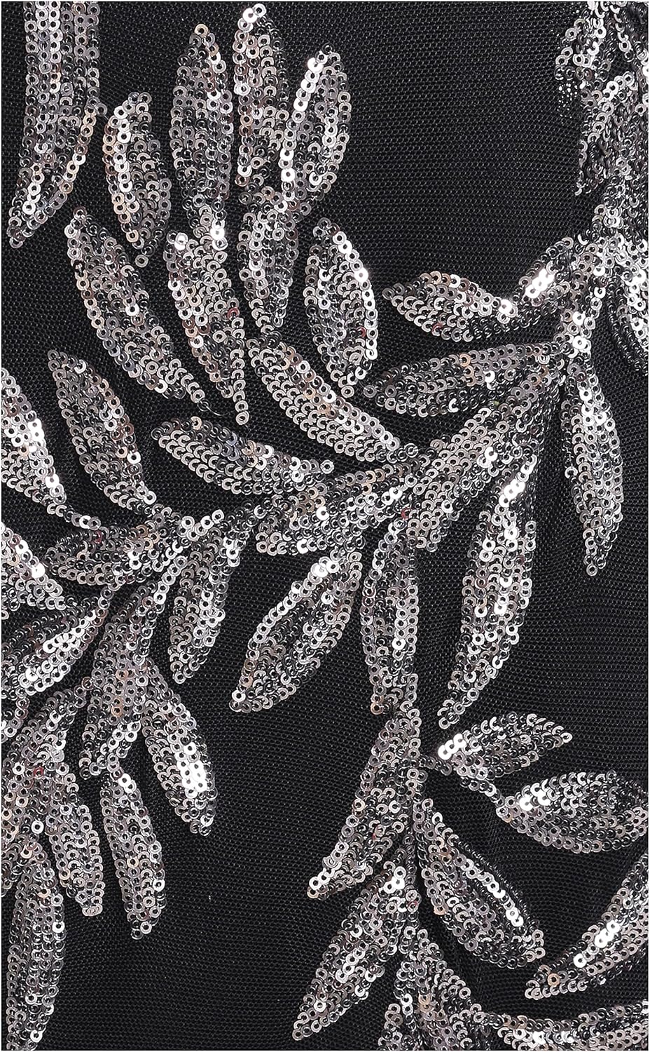 Alex Evenings Women's Long Sequin Dresses with ¾ Sleeves - Image 3