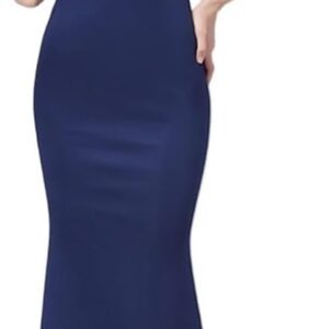 CGTENBS Banquet Evening Dress Party Long Slimming Sexy Dress Easy Shoulder(X-Large)