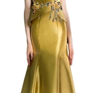 CGTENBS Evening Dress Ladies Banquet Long Annual Party Performance Dress Dress
