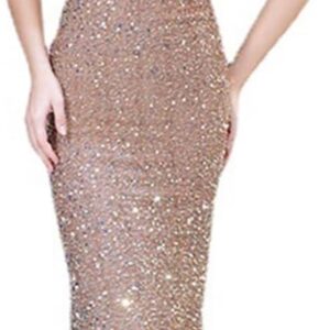 CGTENBS Evening Dress Women's Slimming Dress for Banquet(XX-Large)