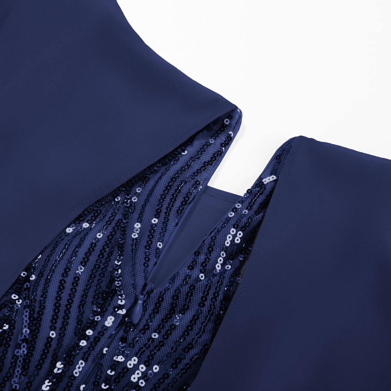 GRACE KARIN 2025 Women's Sequin Dress Mother of The Bride Dress with Chiffon Shrug Formal Wedding Guest Party Dresses - Image 5