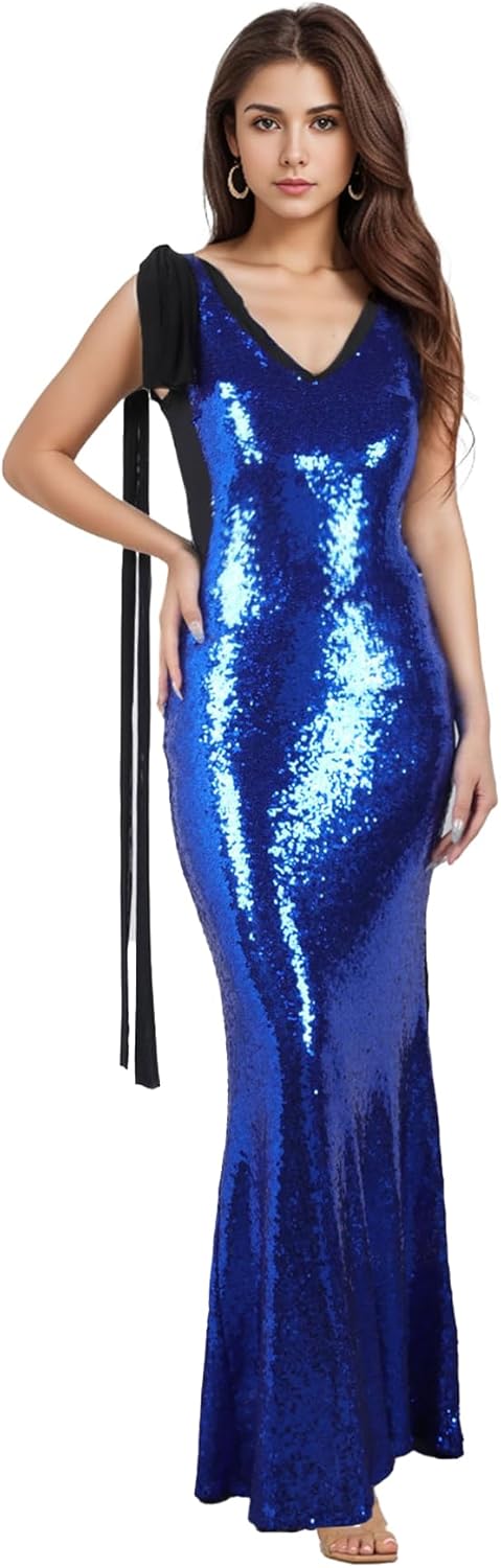 PORRCEY Women's Sexy Elegant Rhinestone Sleeveless Party Club Night Hot Drilling Clubwear Evening Dresses - Image 31