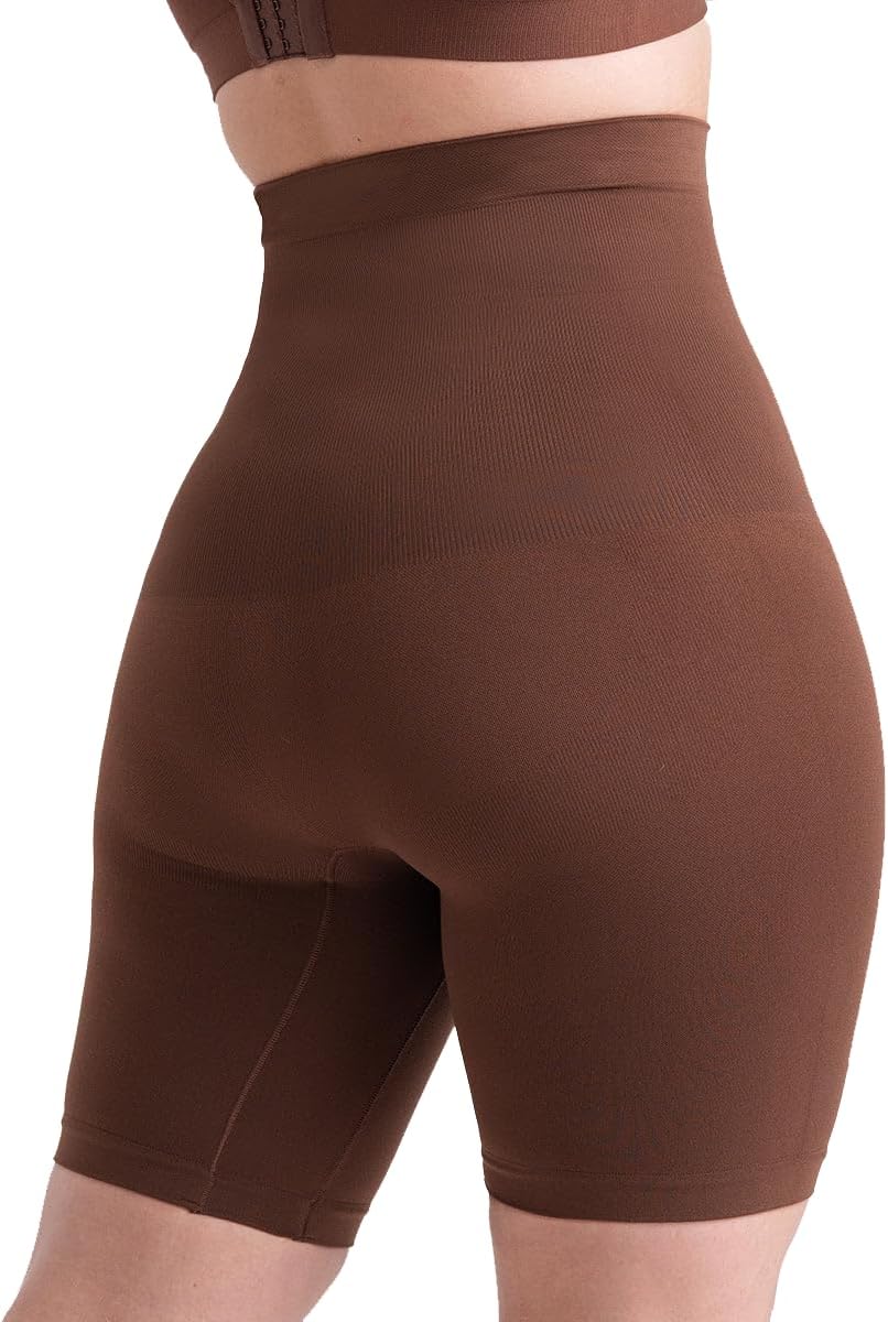 SHAPERMINT Shapewear for Women - High-Waisted Shapewear Tummy Control Shorts, Faja Body Shaper, Underwear for Women - Image 12