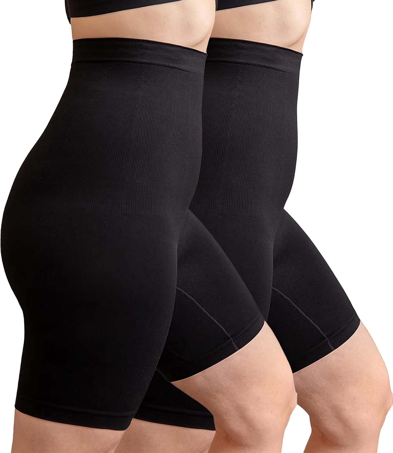 SHAPERMINT Shapewear for Women - High-Waisted Shapewear Tummy Control Shorts, Faja Body Shaper, Underwear for Women - Image 10