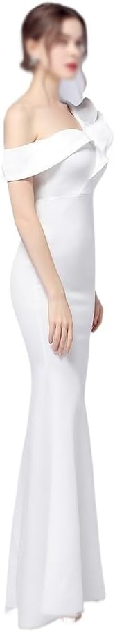 SIDUFHAOPKLL Easy Shoulder Party Evening Gown Long Slimming Sexy Dress for Parties - Image 3