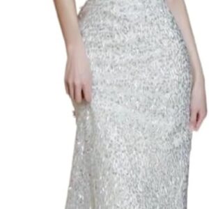 SIDUFHAOPKLL Shoulder Evening Dress Women Senior Sense Banquet Socialite Toasting Dress Slimming