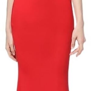 TEOYETTSF Long Slimming Sexy Dress Easy Shoulder Party Evening Dress Party