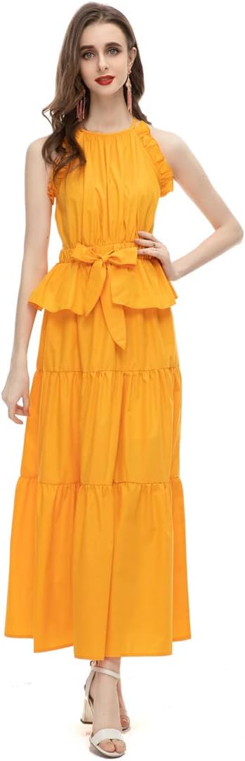 Unique Women Evening Gown Dress Mesh Swing Long Sleeve Elegant Party Winter Dress - Image 41