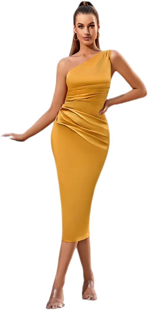 Unique Women Evening Gown Dress Mesh Swing Long Sleeve Elegant Party Winter Dress - Image 29