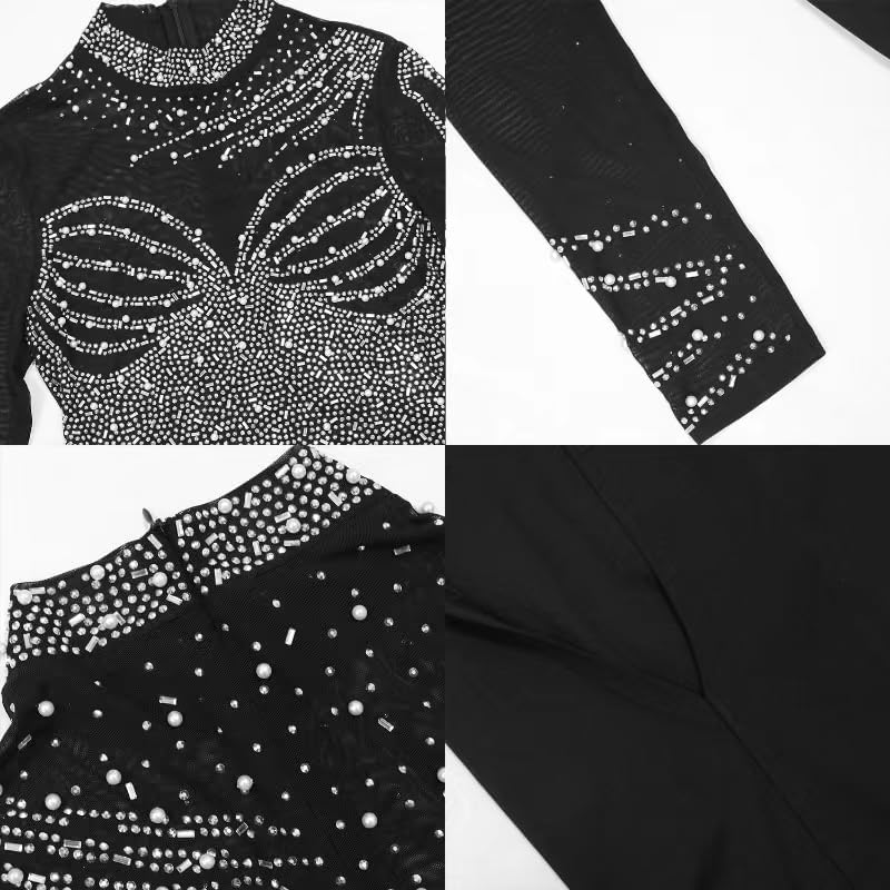 Women Sleeveless Off Shoulder Split Evening Cocktail Long Dress - Image 5