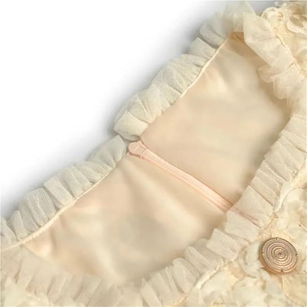 Women's Solid Vintage Maxi Evening Gown Stand Collar Trumpet Sleeve High Waist Weddimg Guest Dresses - Image 3