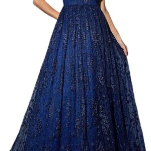 Women's V-Neck Camisole Maxi Dress Floral Lace Formal Evening Gown Party Dresses