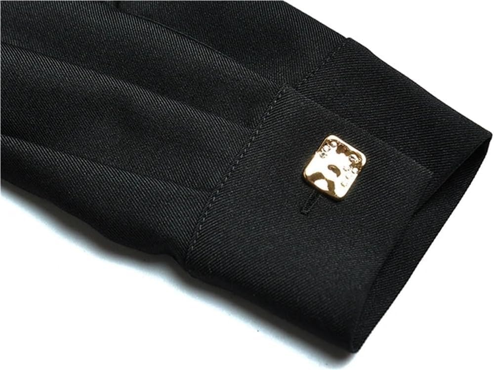 Women\u2019s Autumn Vintage Single Breasted Maxi Dress Solid Women Slim Fit Formal Evening Cocktail Dresses - Image 4